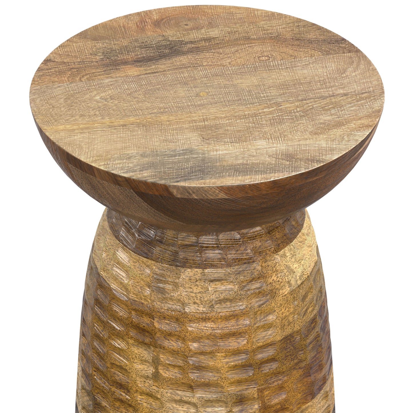 Boyd - Handcrafted Wooden Accent Table