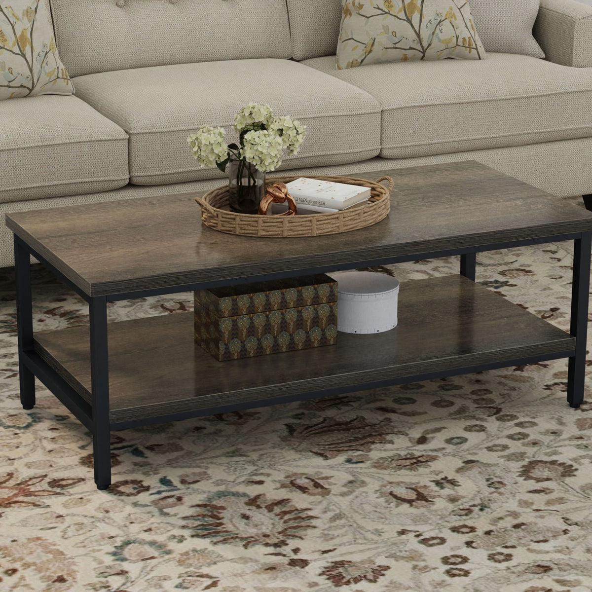 Marb - Coffee Table - Brown