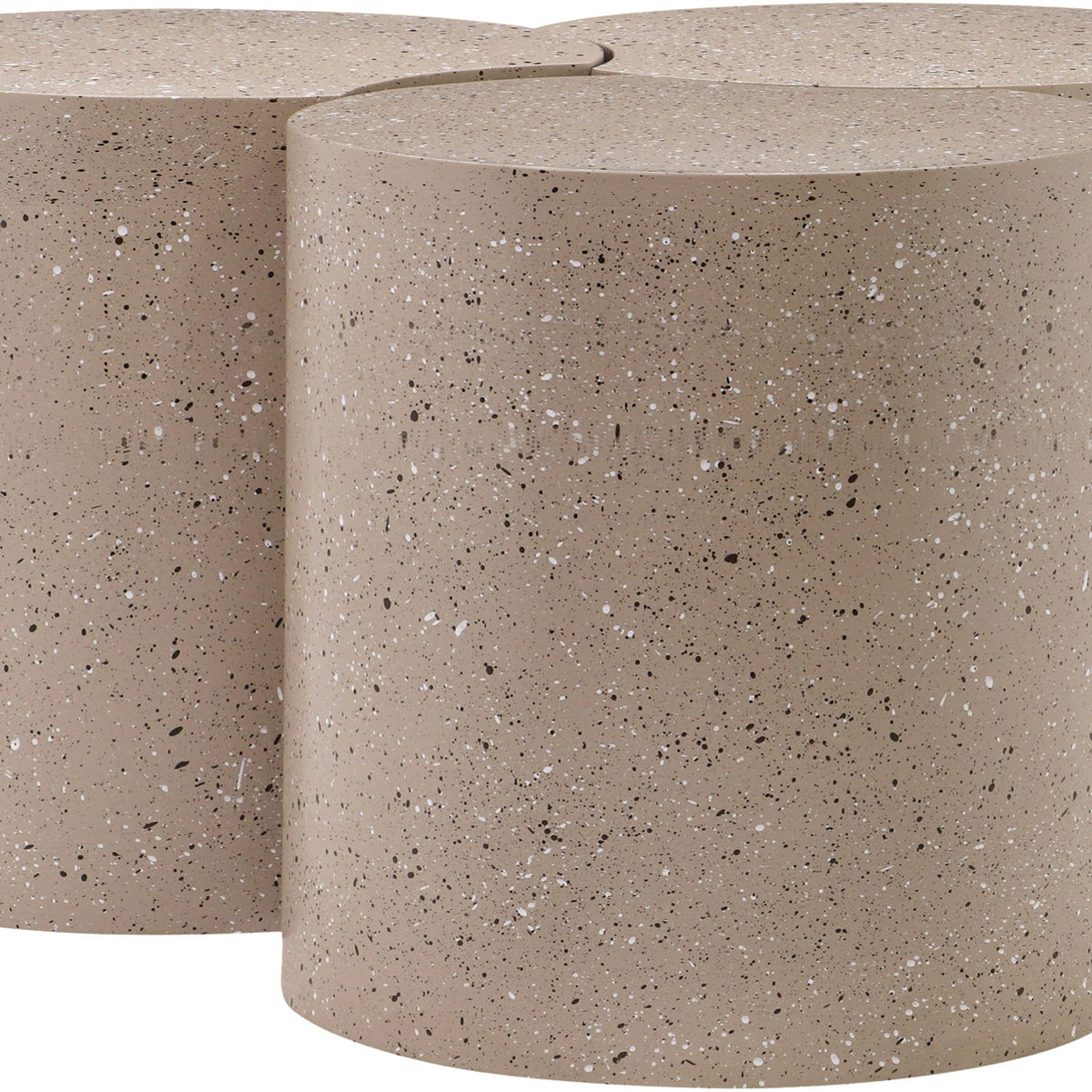 Dimple - 3 Piece Modular Coffee Table - Terazzo Finish
