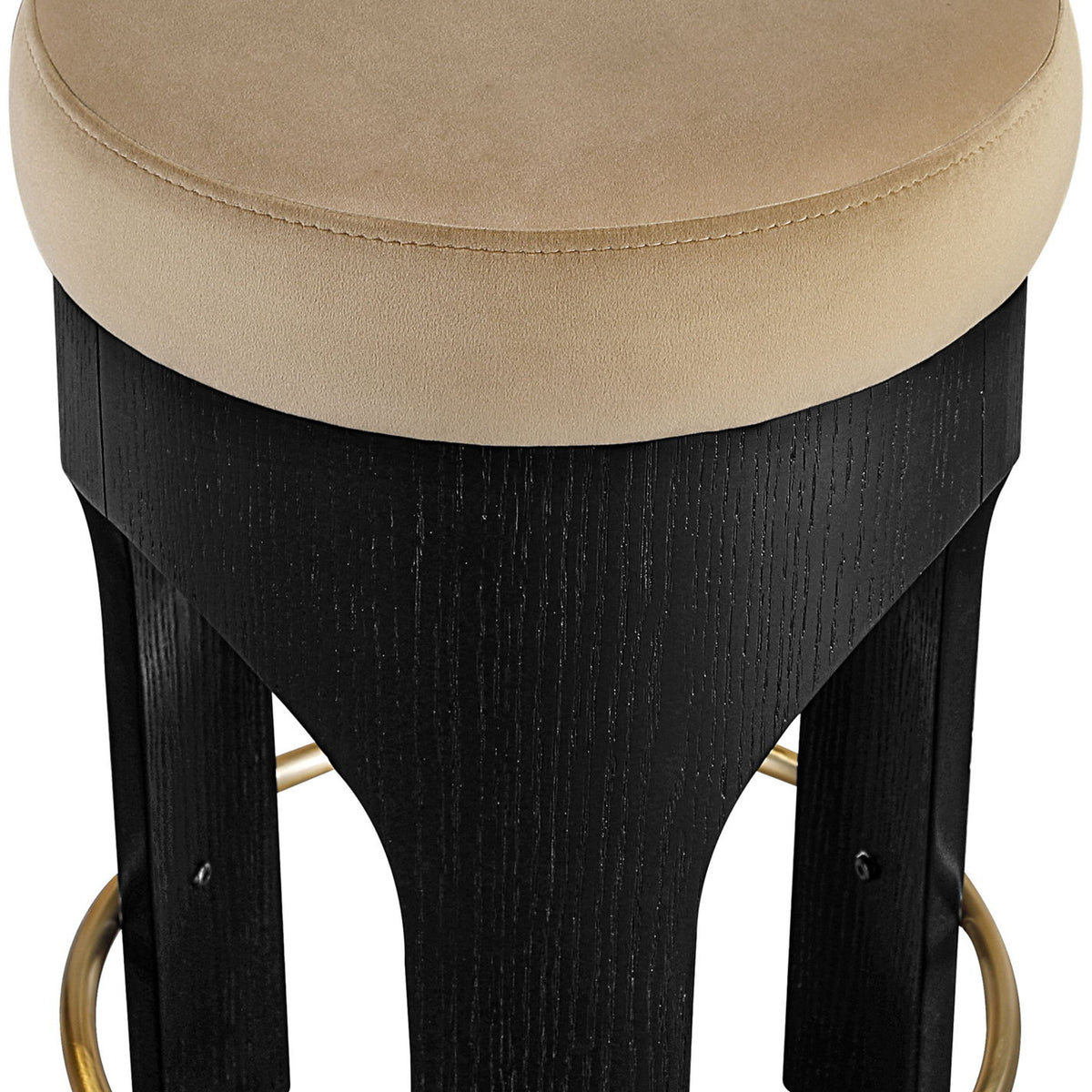 Bocceli - Counter Stool - Black Base