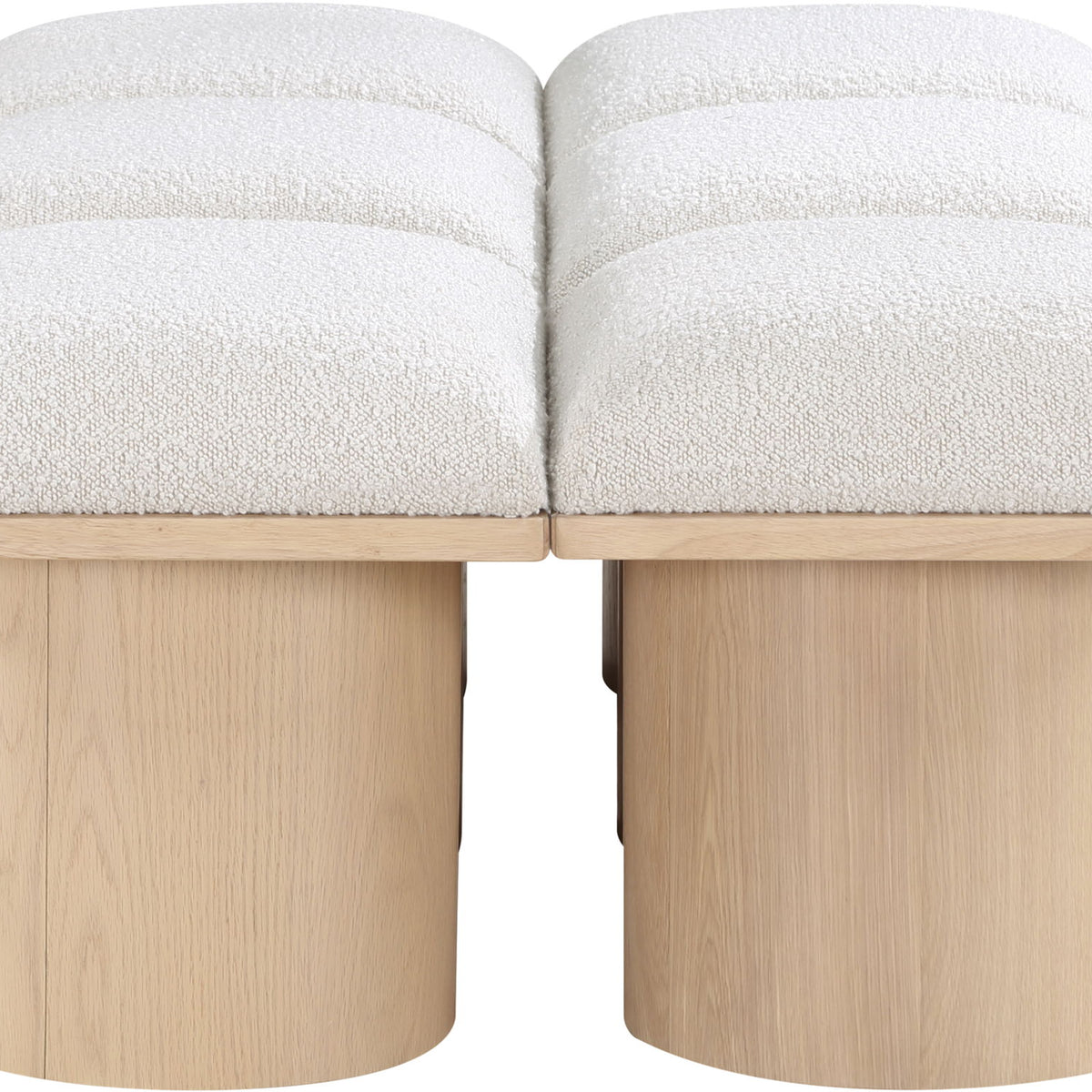 Pavilion - 6 Piece Modular Bench With Natural Base