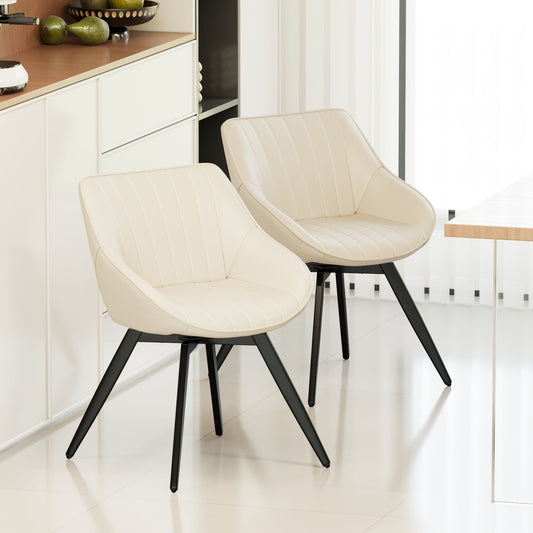 Modern Medieval Kitchen Dining Chair With 360 ° Rotation