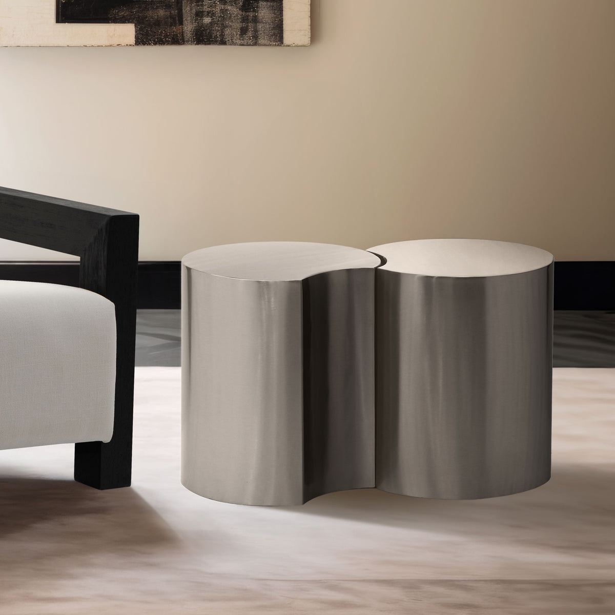 Dimple - 2 Piece Modular End Table