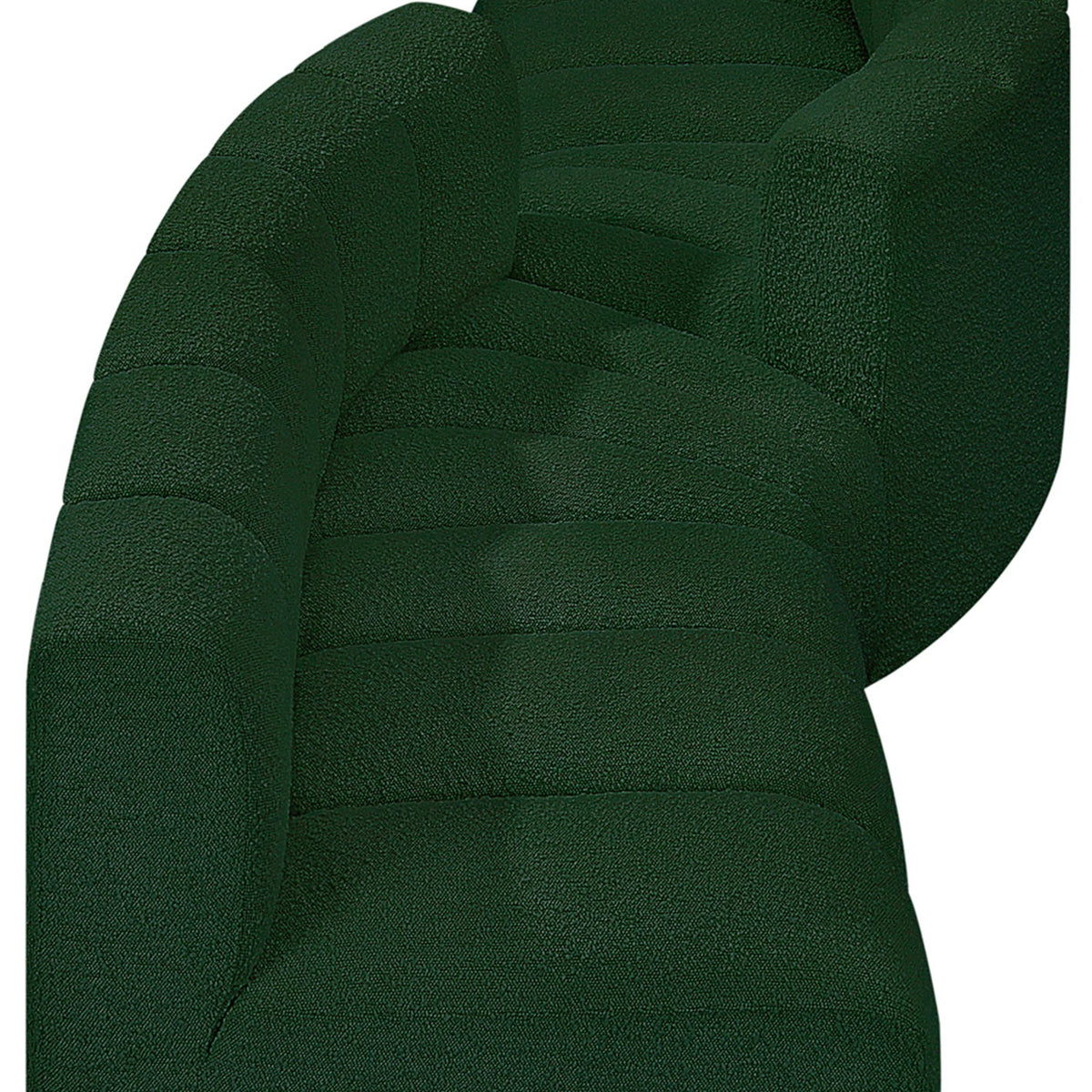 Arc - Boucle Fabric 4 Piece Sofa