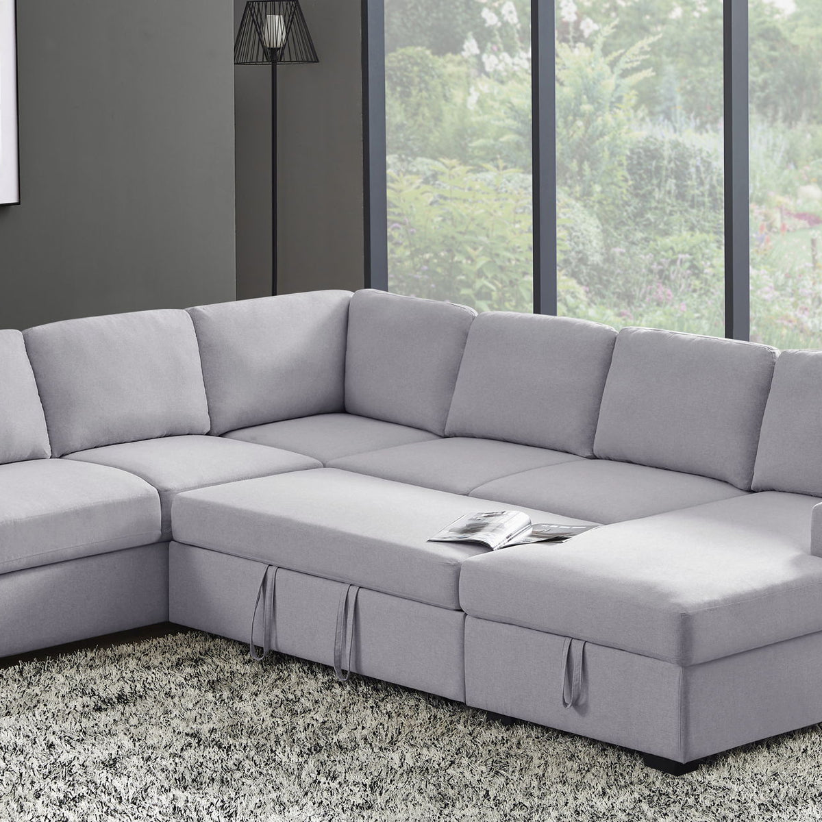 Ketterman - 4 Piece Upholstered Sectional
