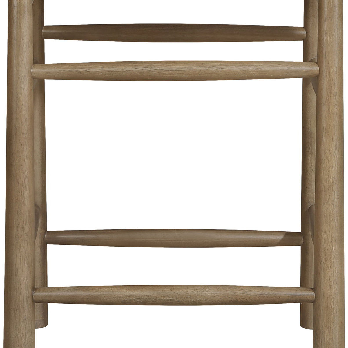 Santos - Backless Counter Stool With Stained Brown Base