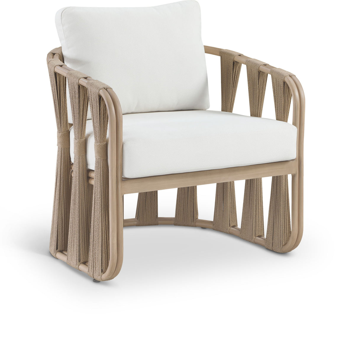 San Pietro - Resilient Waterproof Fabric Upholstered Outdoor Patio Chair