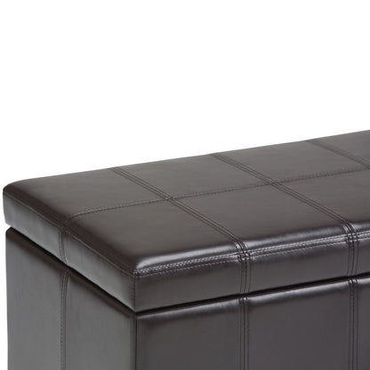 Amelia - Transitional Storage Ottoman Bench