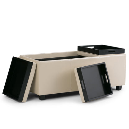 Avalon - Upholstered Storage Ottoman