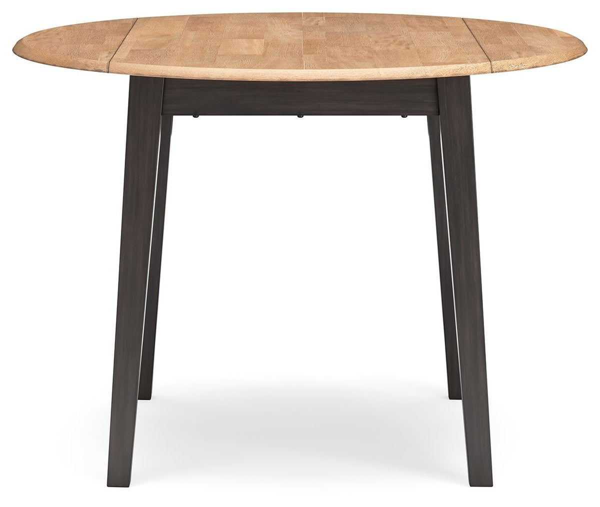 Gesthaven - Round Dining Room Drop Leaf Table Set