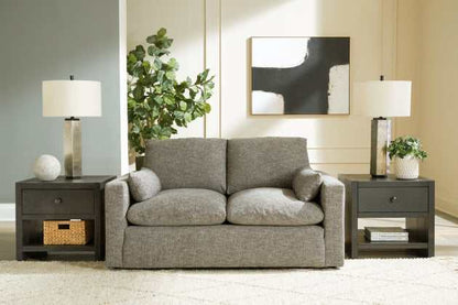 Ashley Furniture Dramatic Granite Fabric Loveseat