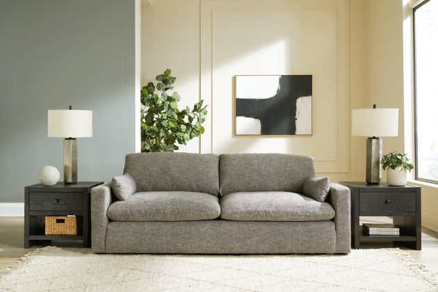 Ashley Furniture Dramatic Granite Fabric Sofa