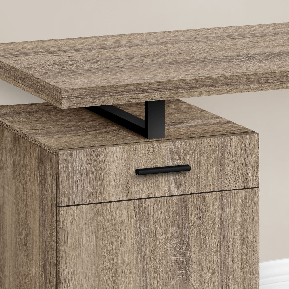 Computer Desk, Home Office, Laptop, Left, Right Set-Up, Storage Drawers, Work, Contemporary, Modern