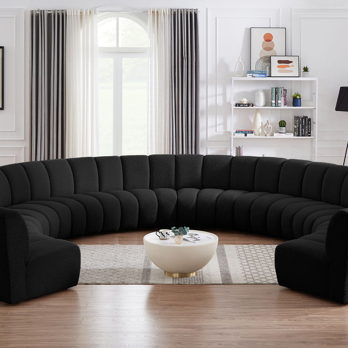 Infinity - 10 Piece Boucle Modular Sectional