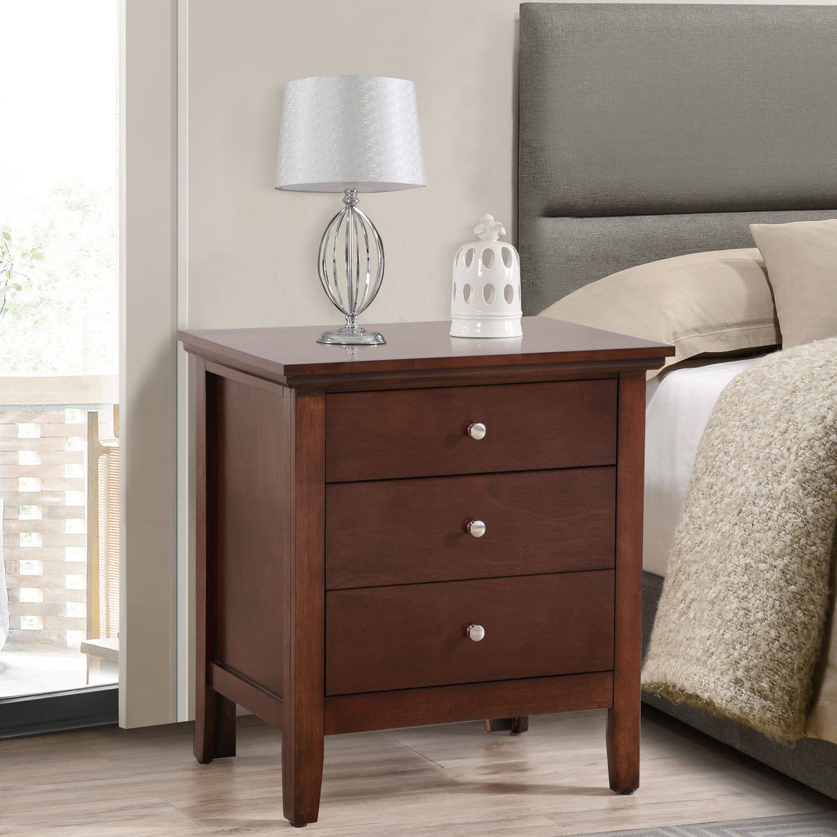 Hammond - 3 Drawer Nightstand