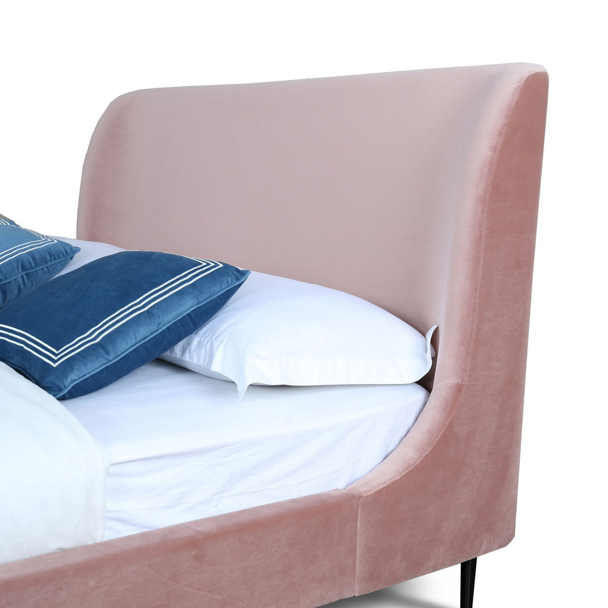 Manhattan Heather - Bed With Black Legs