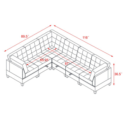 Modular Sectional Sofa, Diy Combination