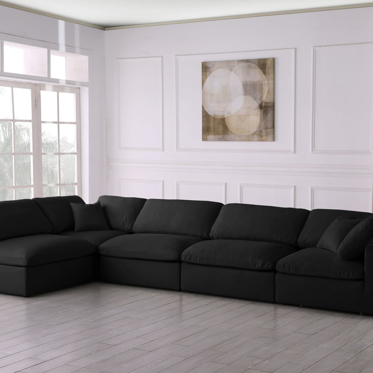 Plush - 5 Piece Modular Sectional