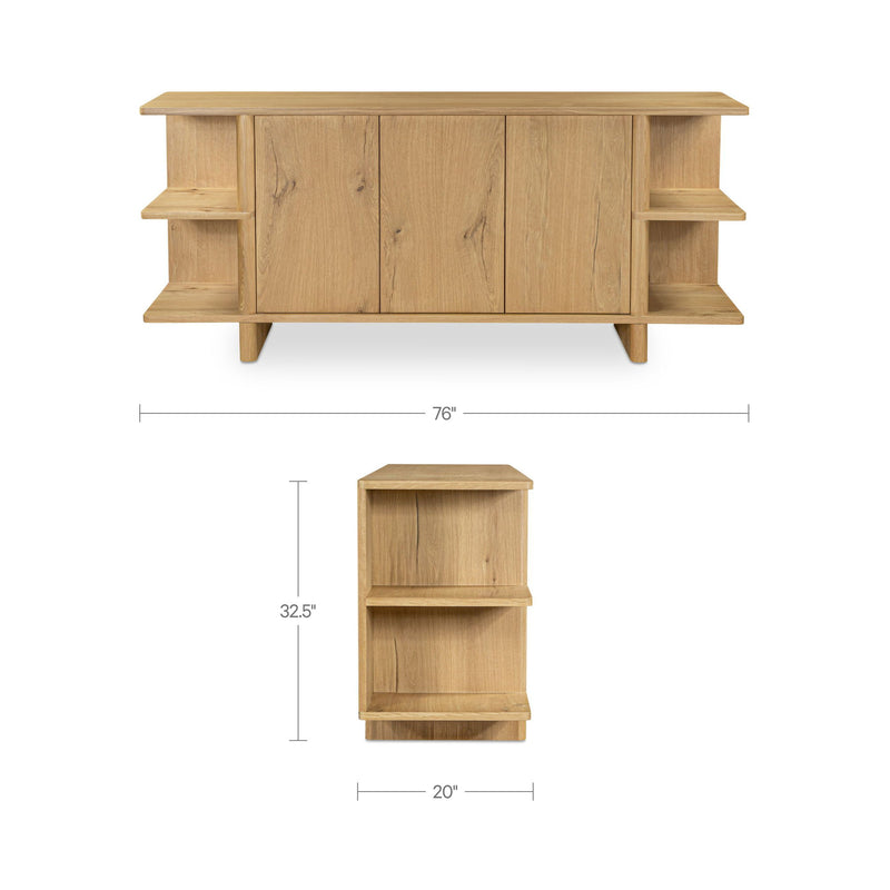 Casey - Sideboard - Rustic / Oak / Natural