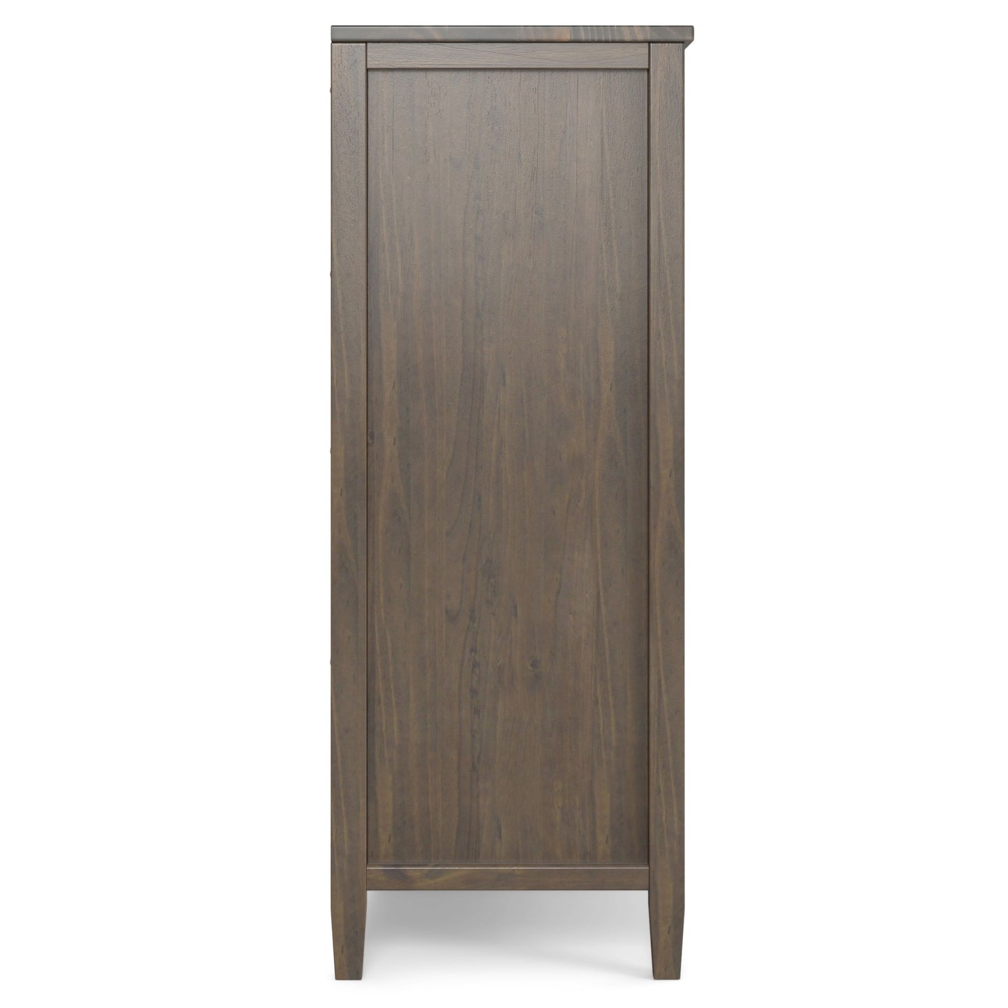 Ela - Medium Storage Cabinet - Smoky Brown