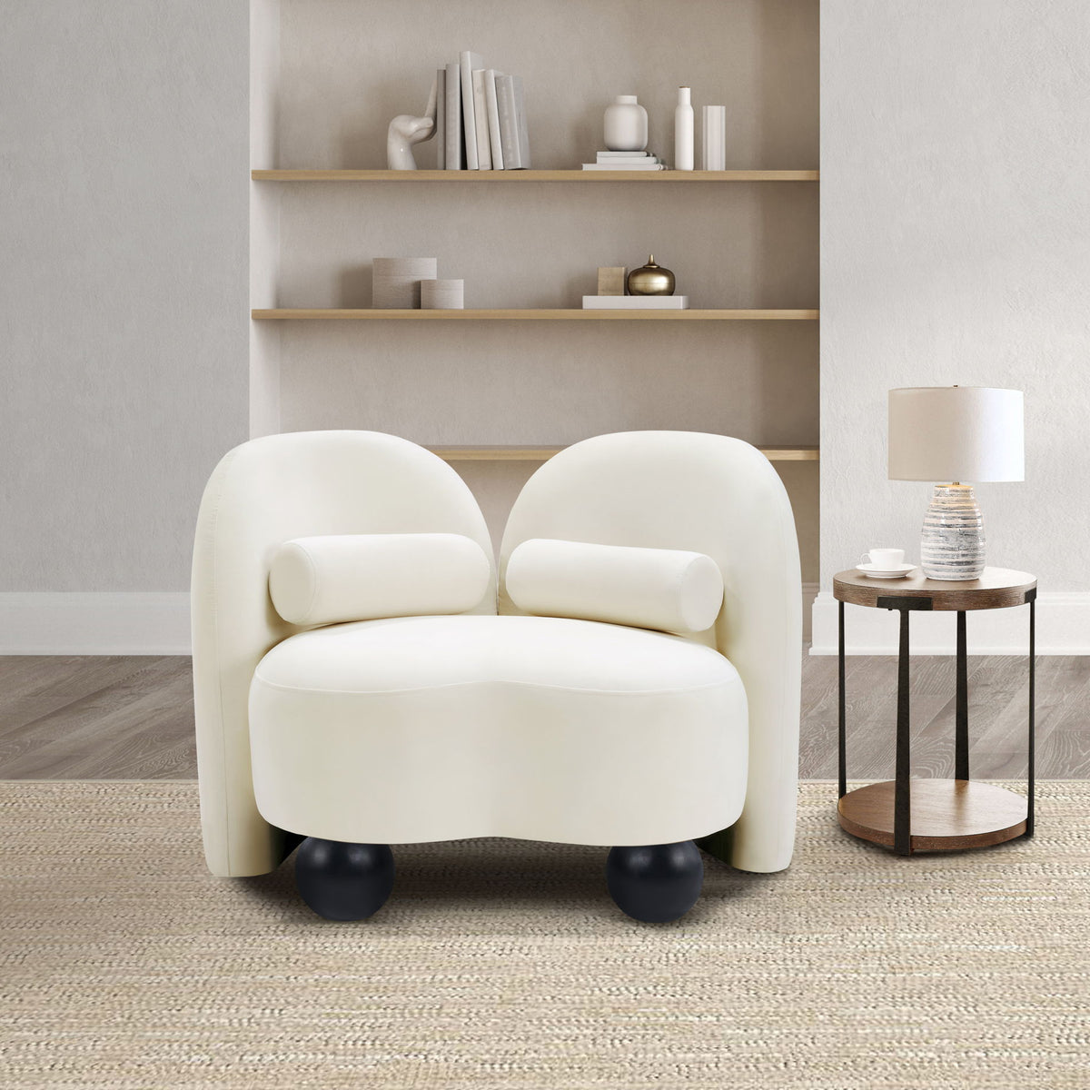 Daphne - Velvet Chair