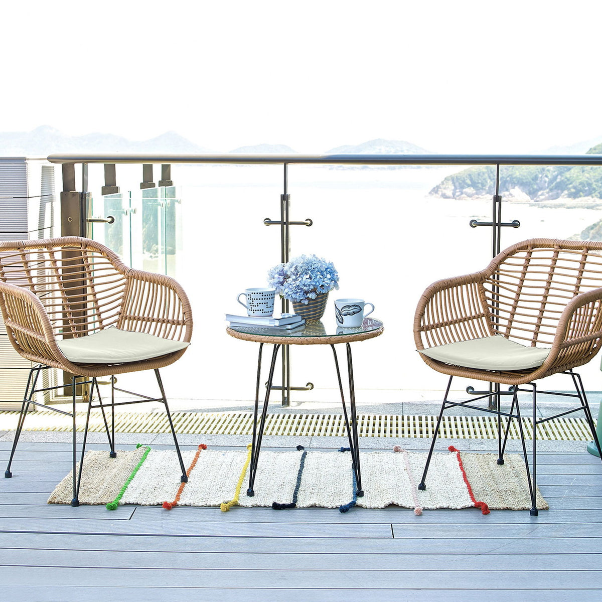 Manhattan Antibes - 3-Piece Conversation Set