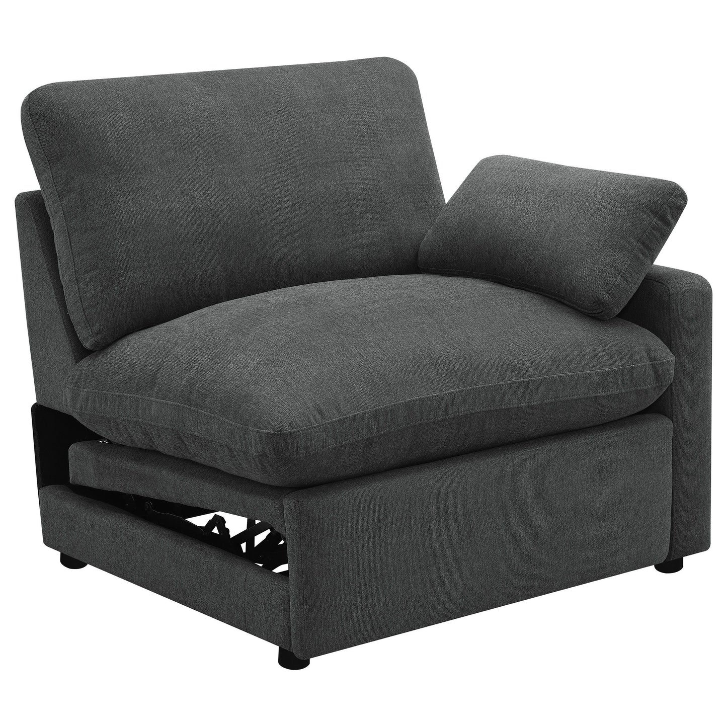 Collins - Modular RAF Power Recliner - Dark Gray