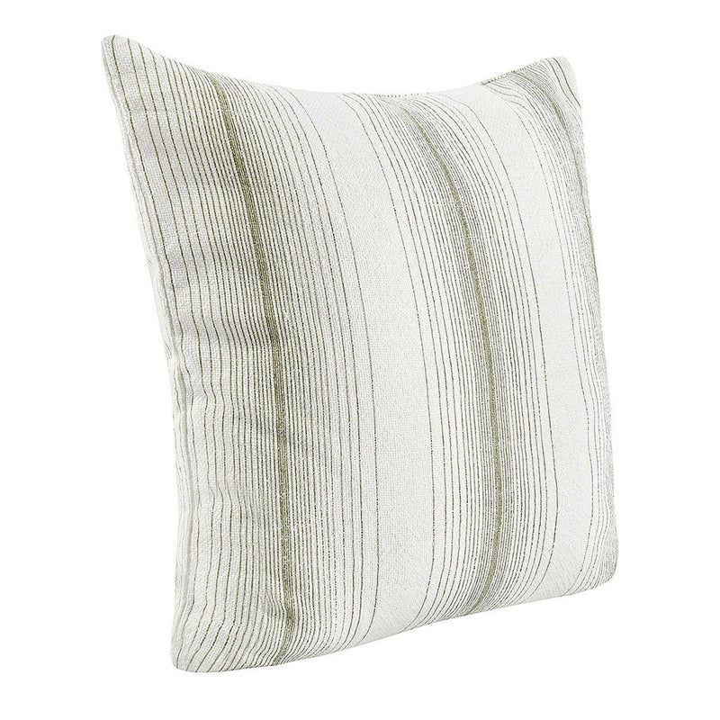 Stillness - 26" x 26" ST Theta Pillow - Wheat Green