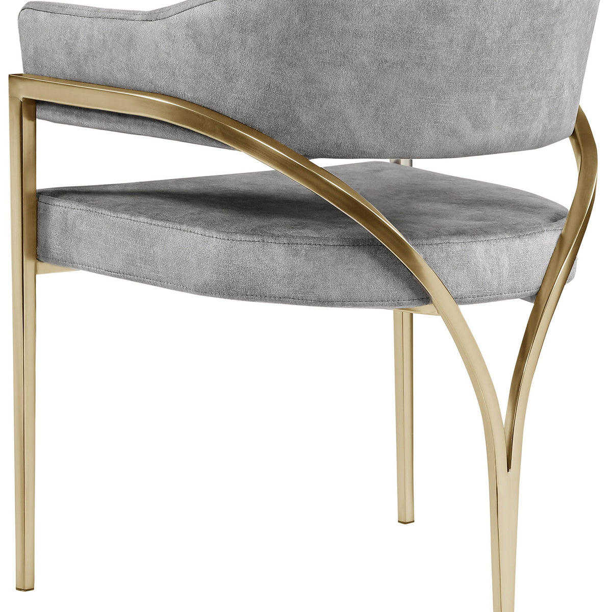 Madelyn - Dining Chair (Set of 2) - Brushed Brass