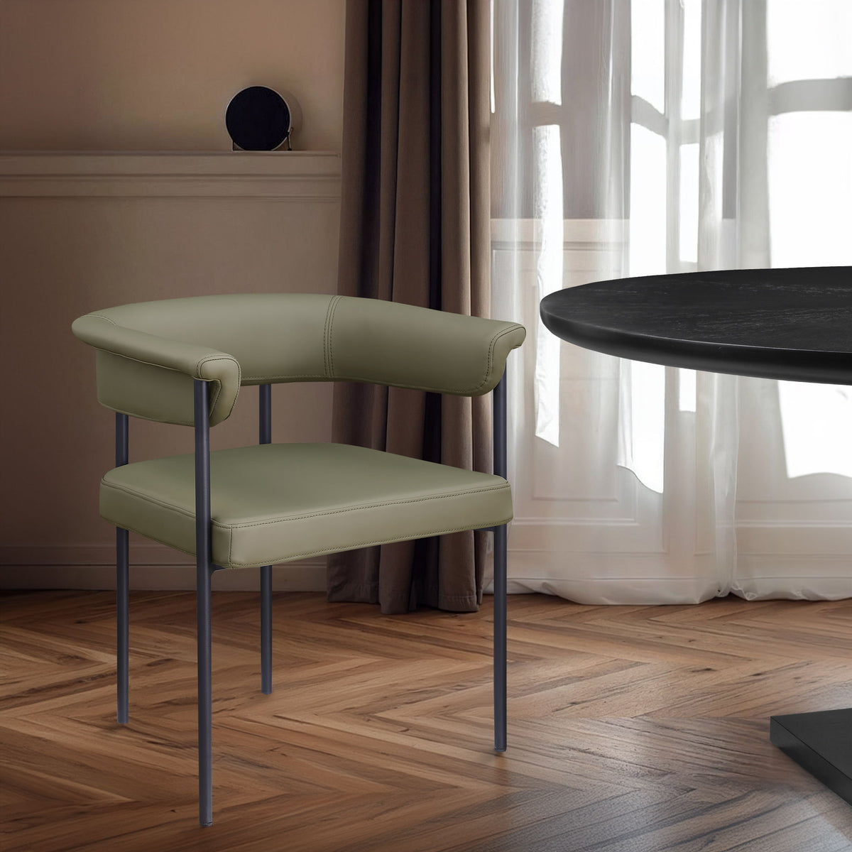 Malin - Faux Leather Dining Chair (Set of 2)