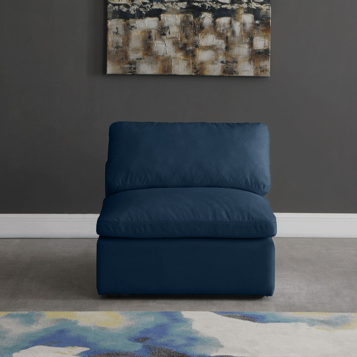 Plush - Modular Armless Chair