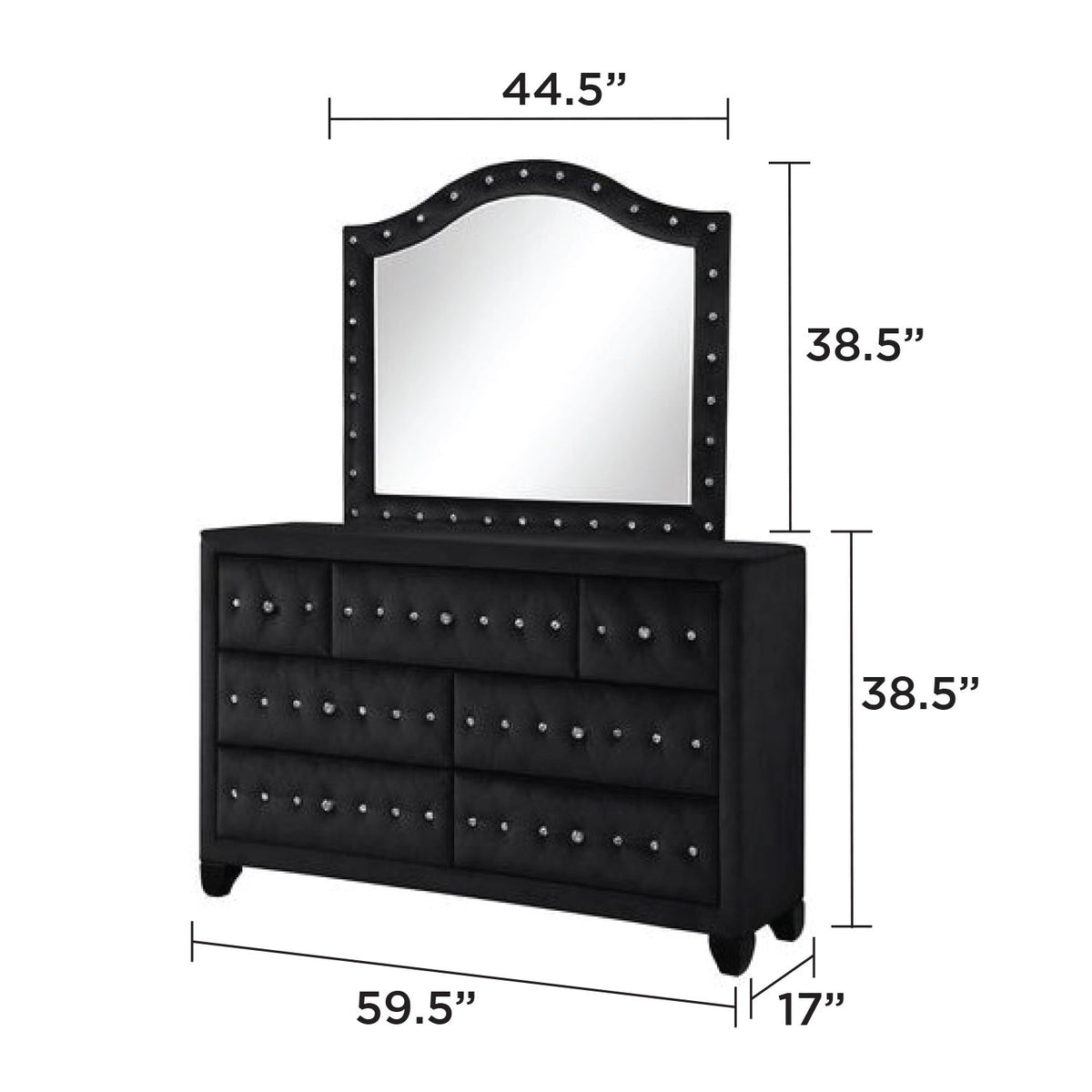 Sophia - 5 Piece Bedroom Set