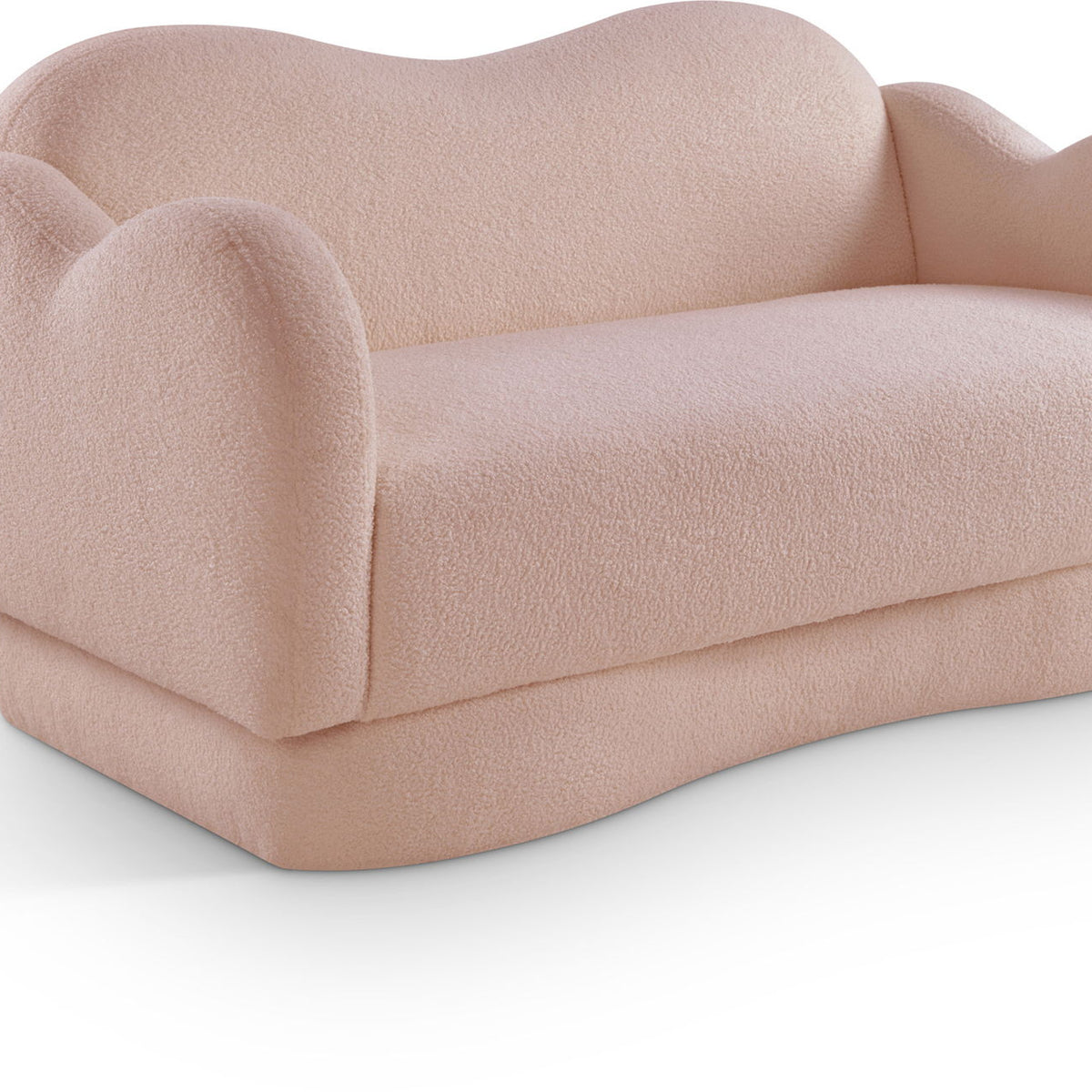 Bloom - Teddy Fabric Loveseat