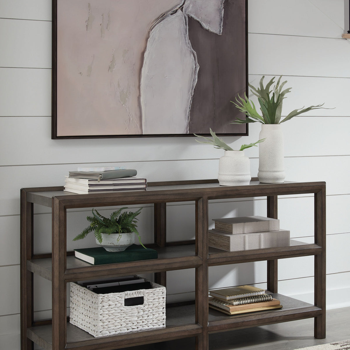 Kallenny - Brown / Gray - Sofa Table
