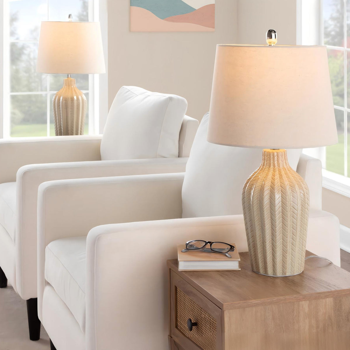 Rockwell - Contemporary Table Lamp (Set of 2)