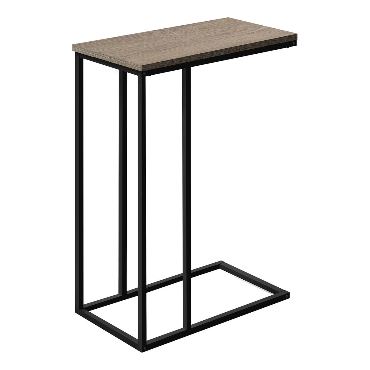 Accent Table, C - Shaped, Space-Saving Functionality