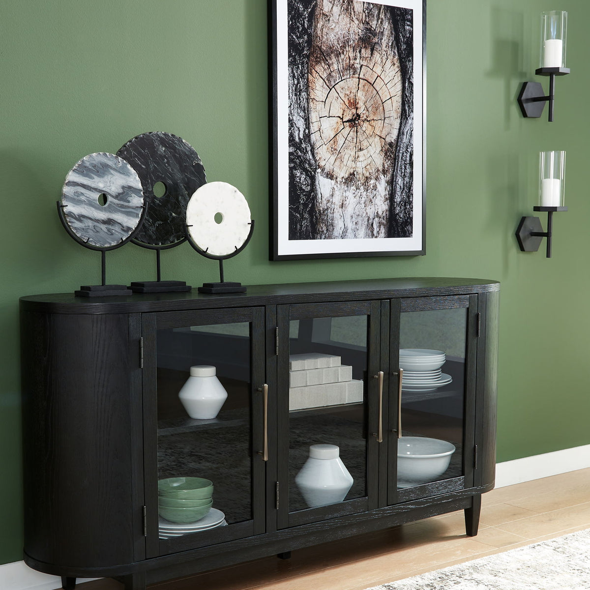 Rowanbeck - Dining Room Server - Black