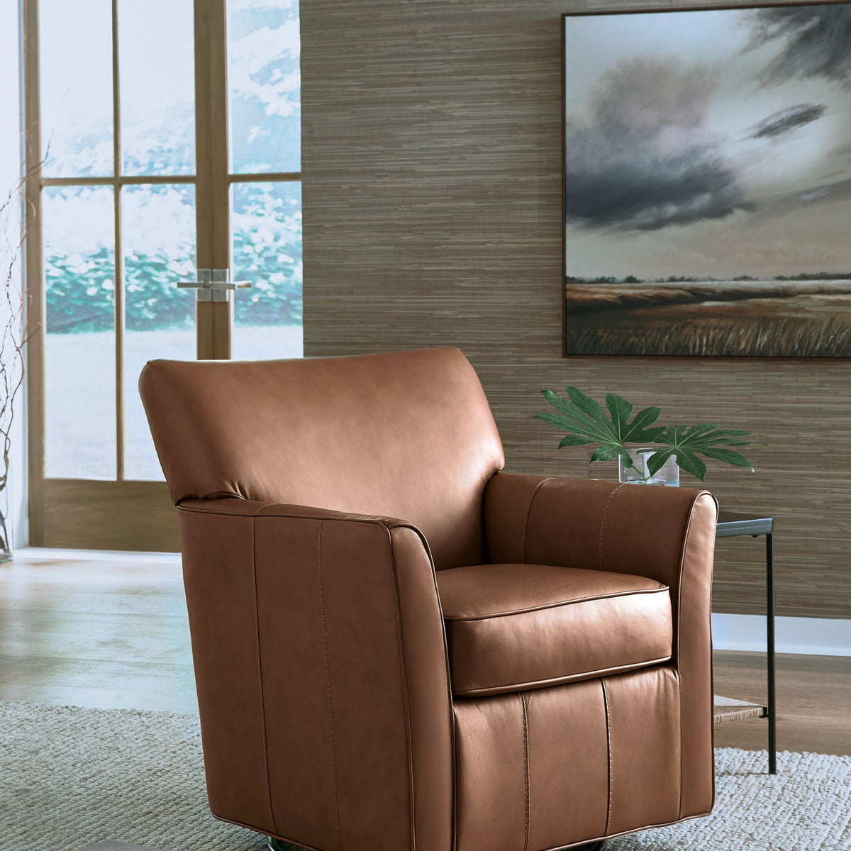 Braydunn - Swivel Glider Accent Chair