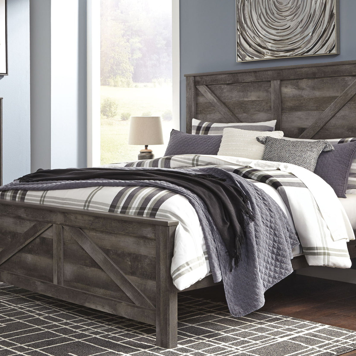 Wynnlow - Crossbuck Panel Bed