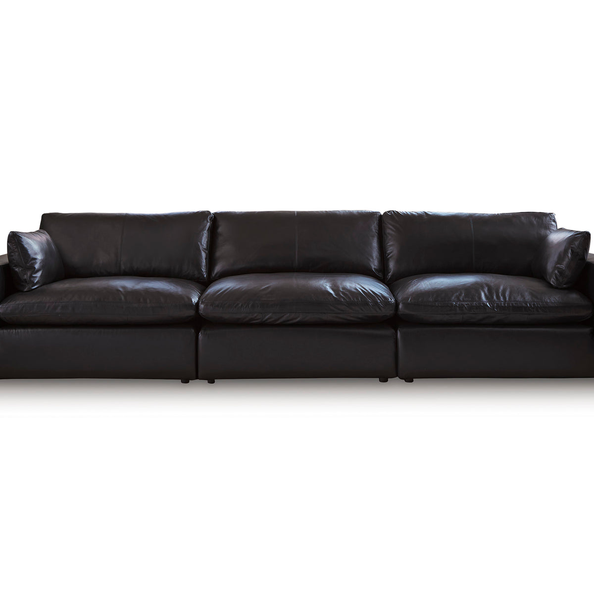 Ashley Furniture Emilia Genuine Leather Cloud Sectional