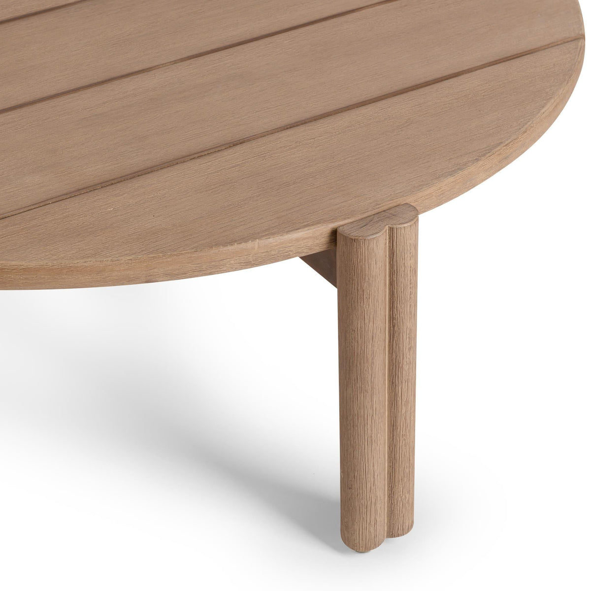 Oliver - Outdoor Round Coffee Table - Butterscotch