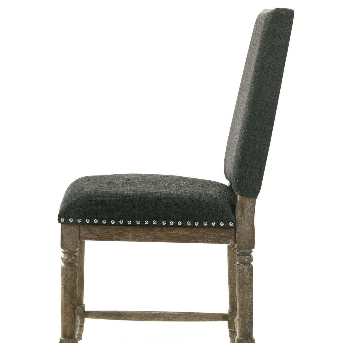Everton - Fabric Chair With Nailhead Trim