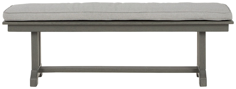 Visola - Bench with Cushion - Gray