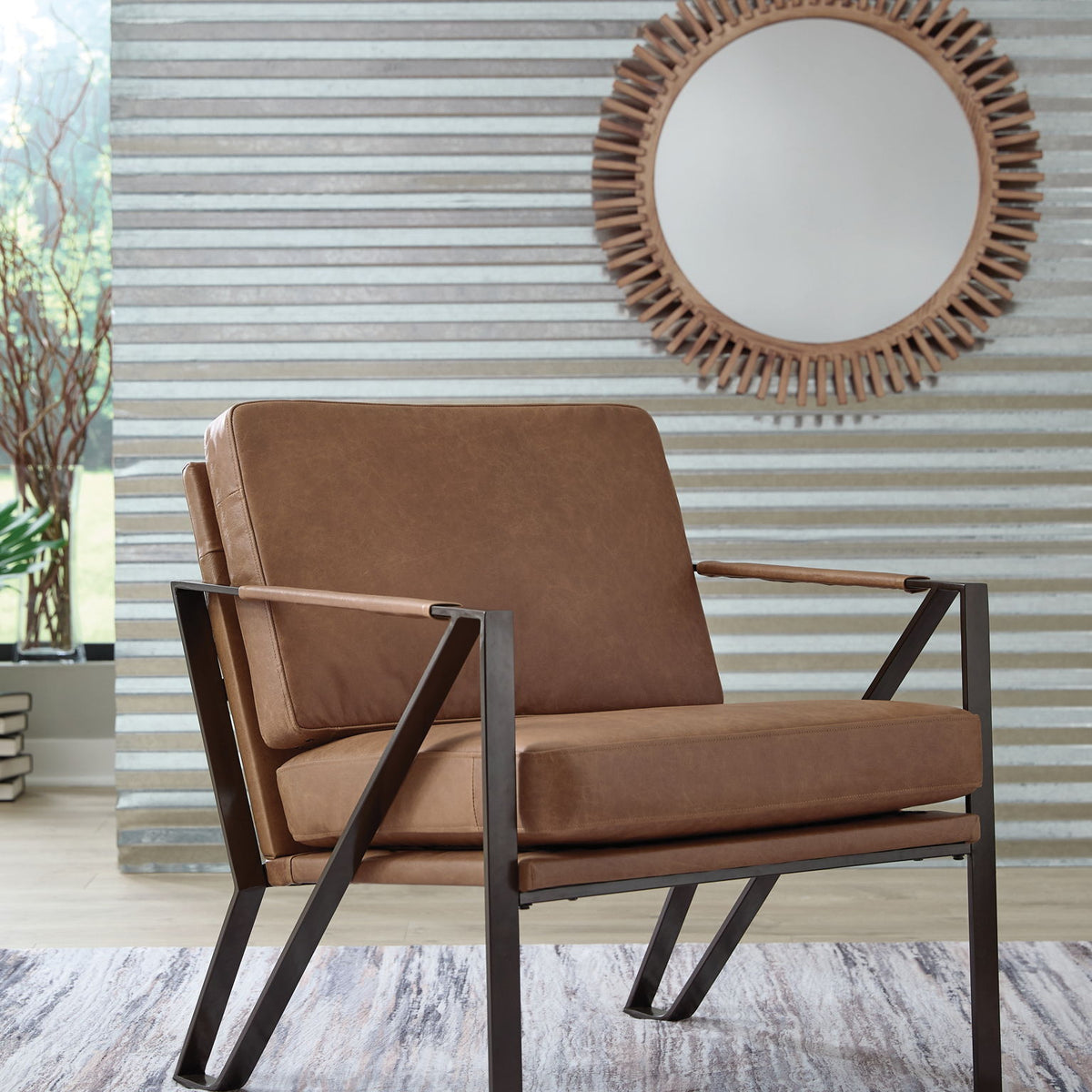 Garronmont - Accent Chair - Caramel