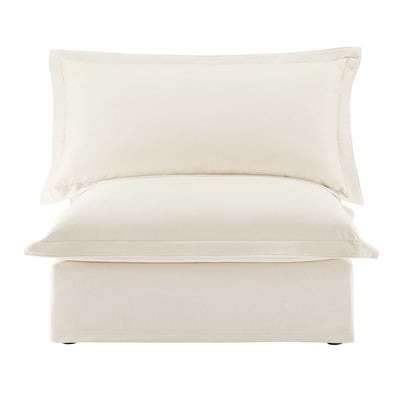Koala Armless Sofa - Cream