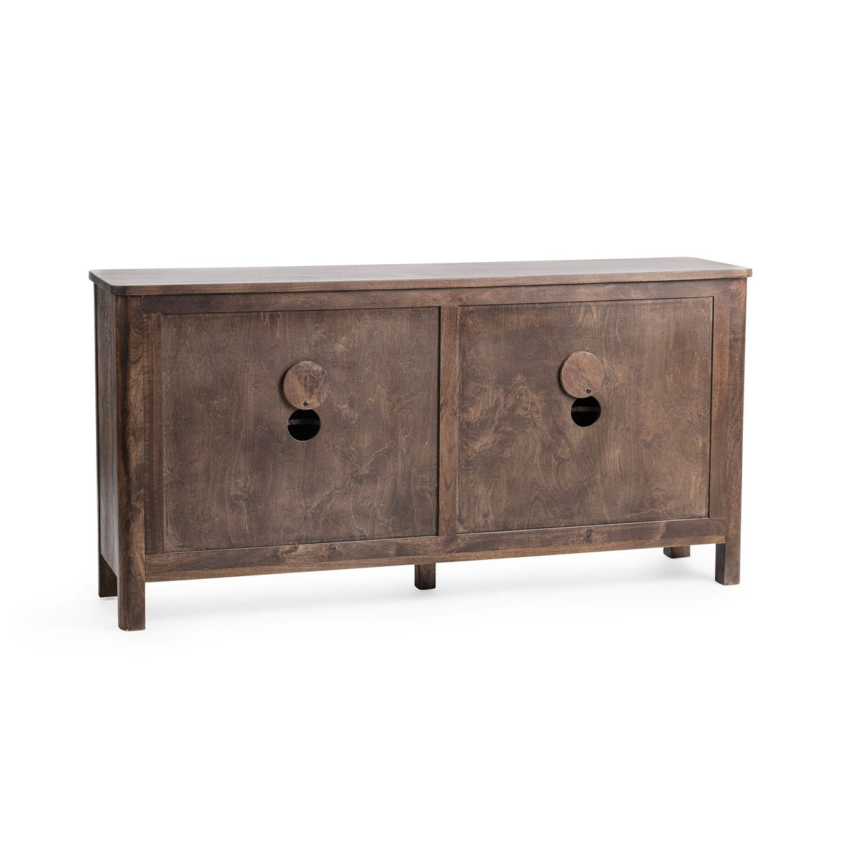 Lina - 4 Door Cabinet - Kona Brown