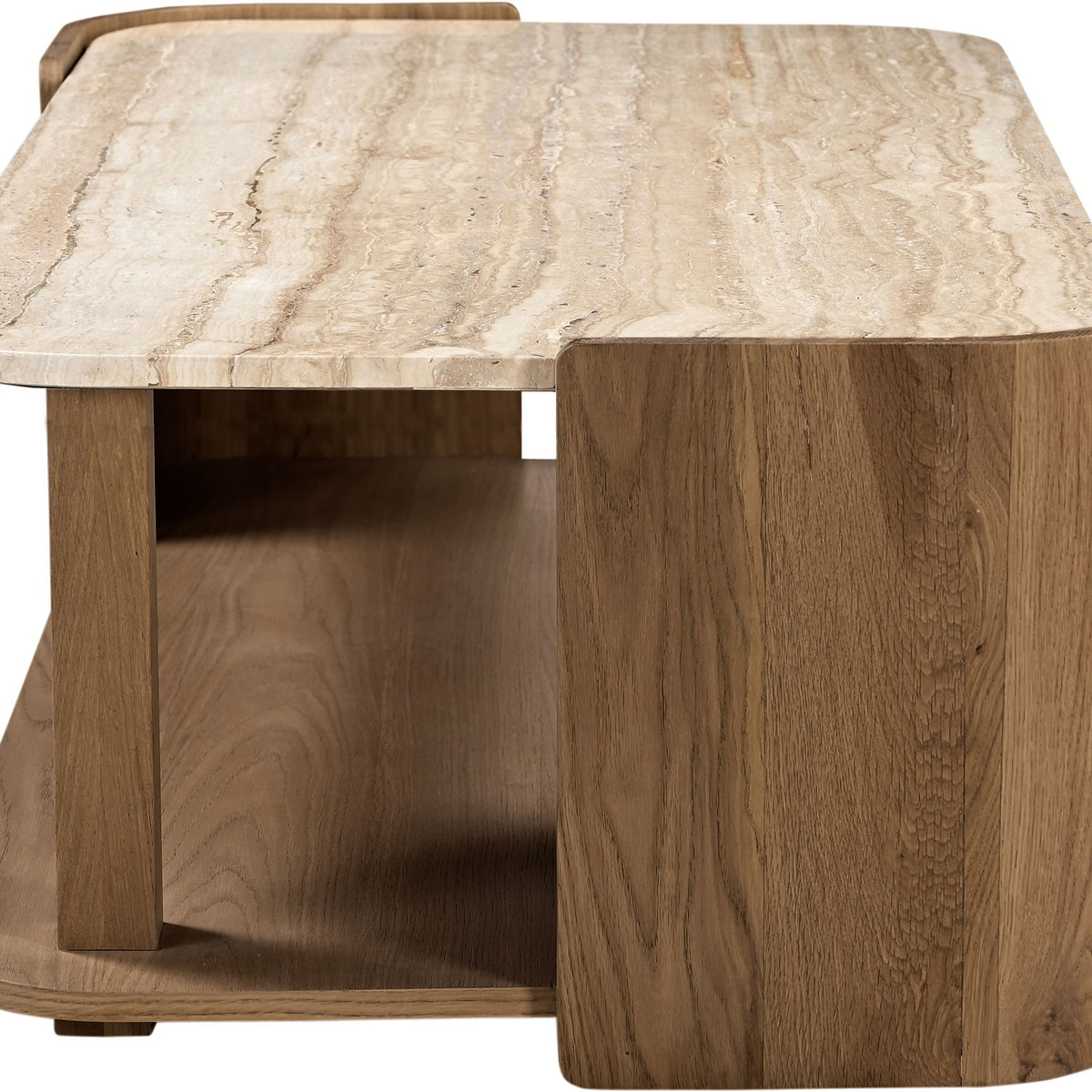 Calabria - Marble And Oak Wood Table