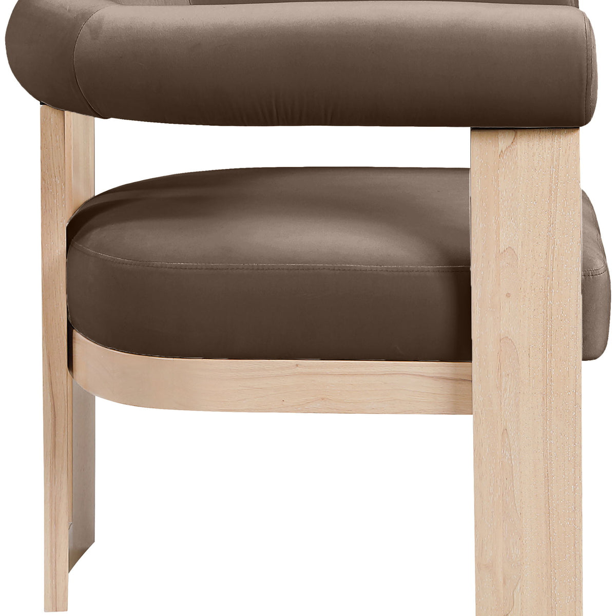 Arienzo - Performance Fabric Upholstered Accent Chair - Natural Base
