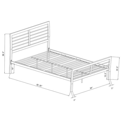 Cooper - Metal Open Frame Bed