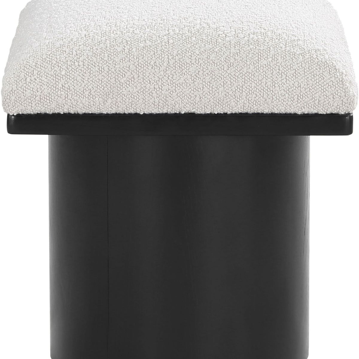 Pavilion - Bench / Stool With Black Base